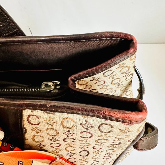 AUTHENTIC CELINE MONOGRAM TOTE BAG VINTAGE CE00/22 MADE IN ITALY - Picture 7 of 16